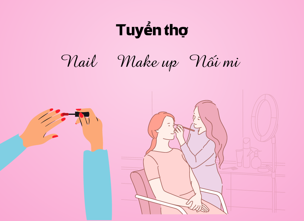 Tuyen tho nail makeup spa